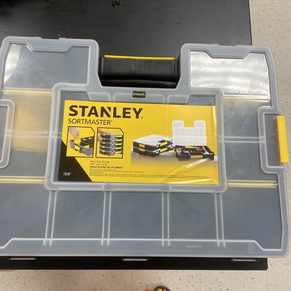 Stanley‎ Tools-Stackable Sort Master Junior Organizer